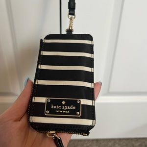 Kate spade lanyard wallet